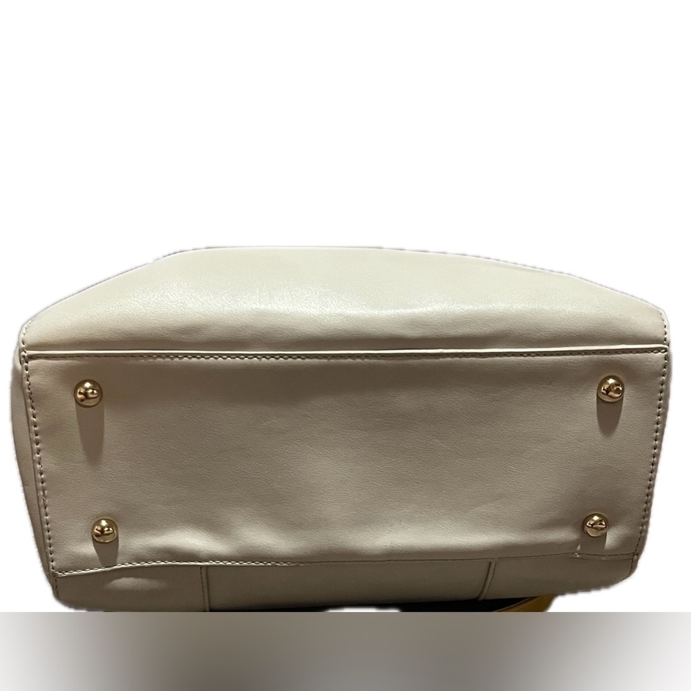 David Jones Paris Yellow and Cream Women's Bag - Picture 6 of 14